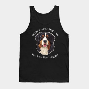 Greater Swiss Hugs A Lot Dog Tank Top